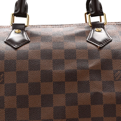 Louis Vuitton Damier Ebene Speedy 35 7 of 12