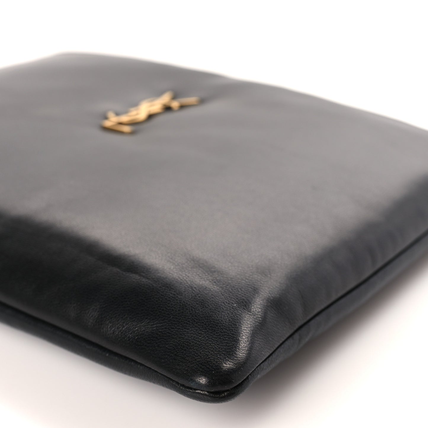 Lambskin Small Calypso Pouch Black