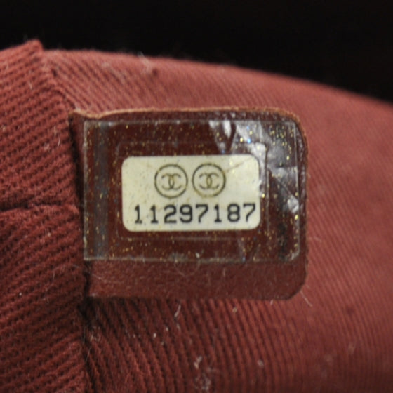 Leather Quilted Cotton Club Large Tote Light Silver