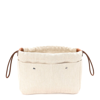 Hermes Canvas Barenia Fourbi 20 PM Pouch Naturel Fauve 1 of 7