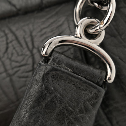 Chanel Distressed Lambskin Lady Braid Flap Black 12 of 12