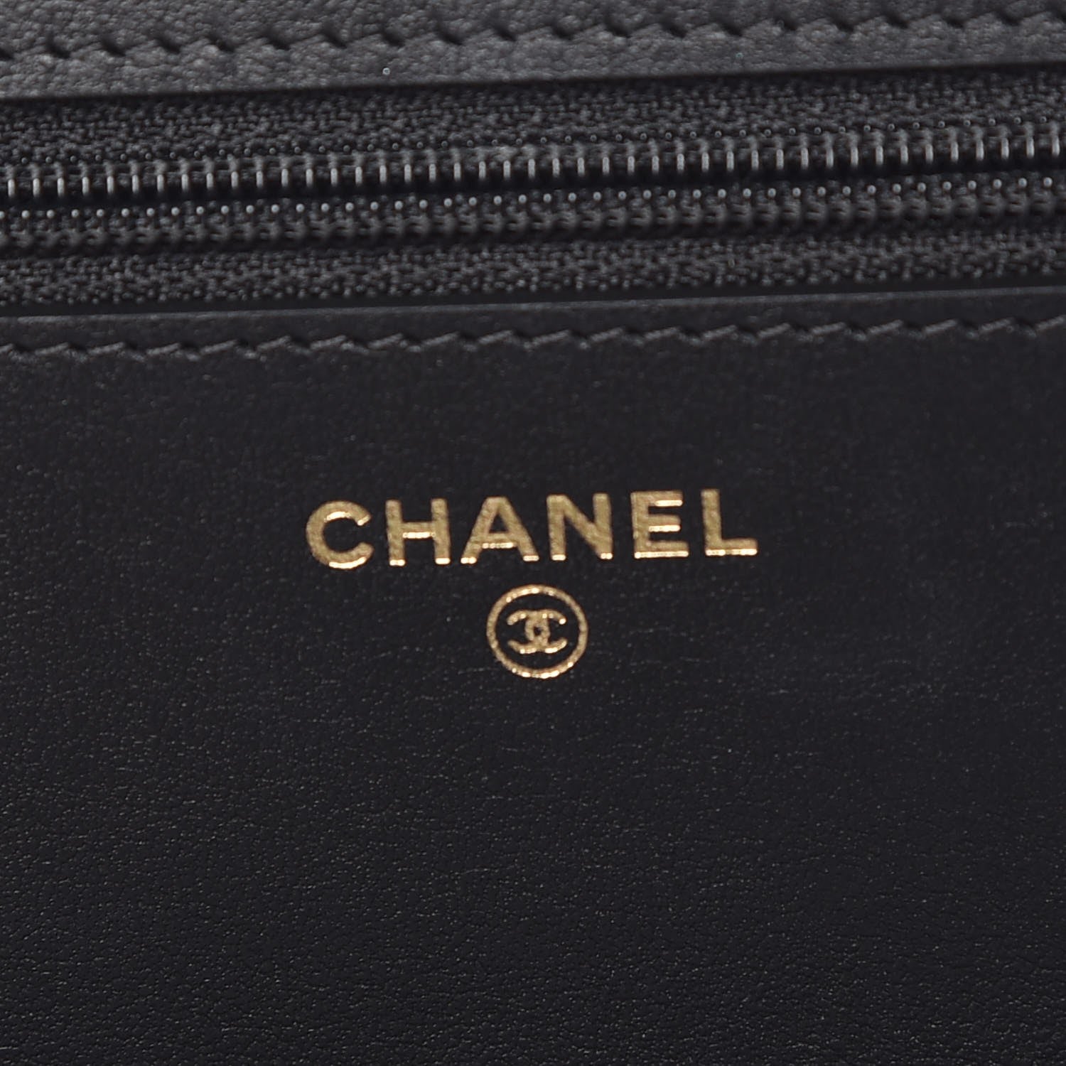 Chanel Caviar Quilted Boy Wallet On Chain WOC Black 6 of 9