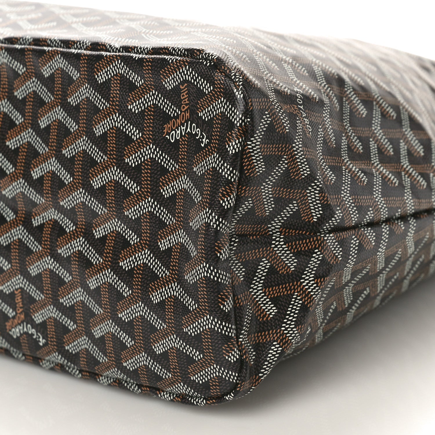 Goyard Goyardine Boheme Hobo Black Gold 8 of 8
