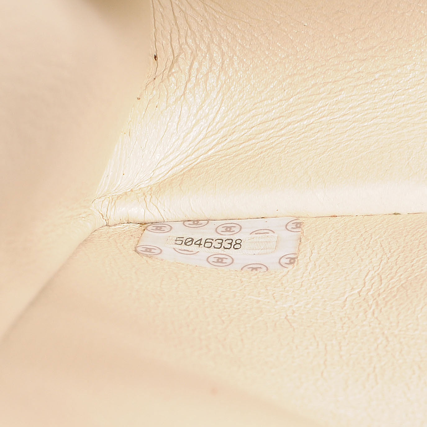 Chanel Lambskin Quilted Small Double Flap Beige 8 of 8