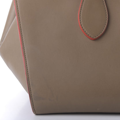 Celine Crisped Calfskin Medium Tie Knot Tote Taupe 11 of 14