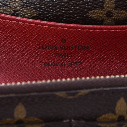 Louis Vuitton Monogram Emilie Wallet Red 6 of 6