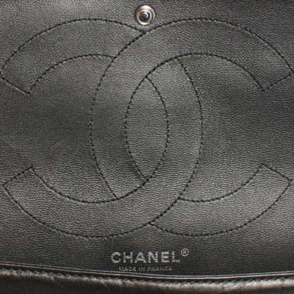 Chanel Aged Calfskin 2.55 Reissue 227 Flap Metallic Black 7 of 8