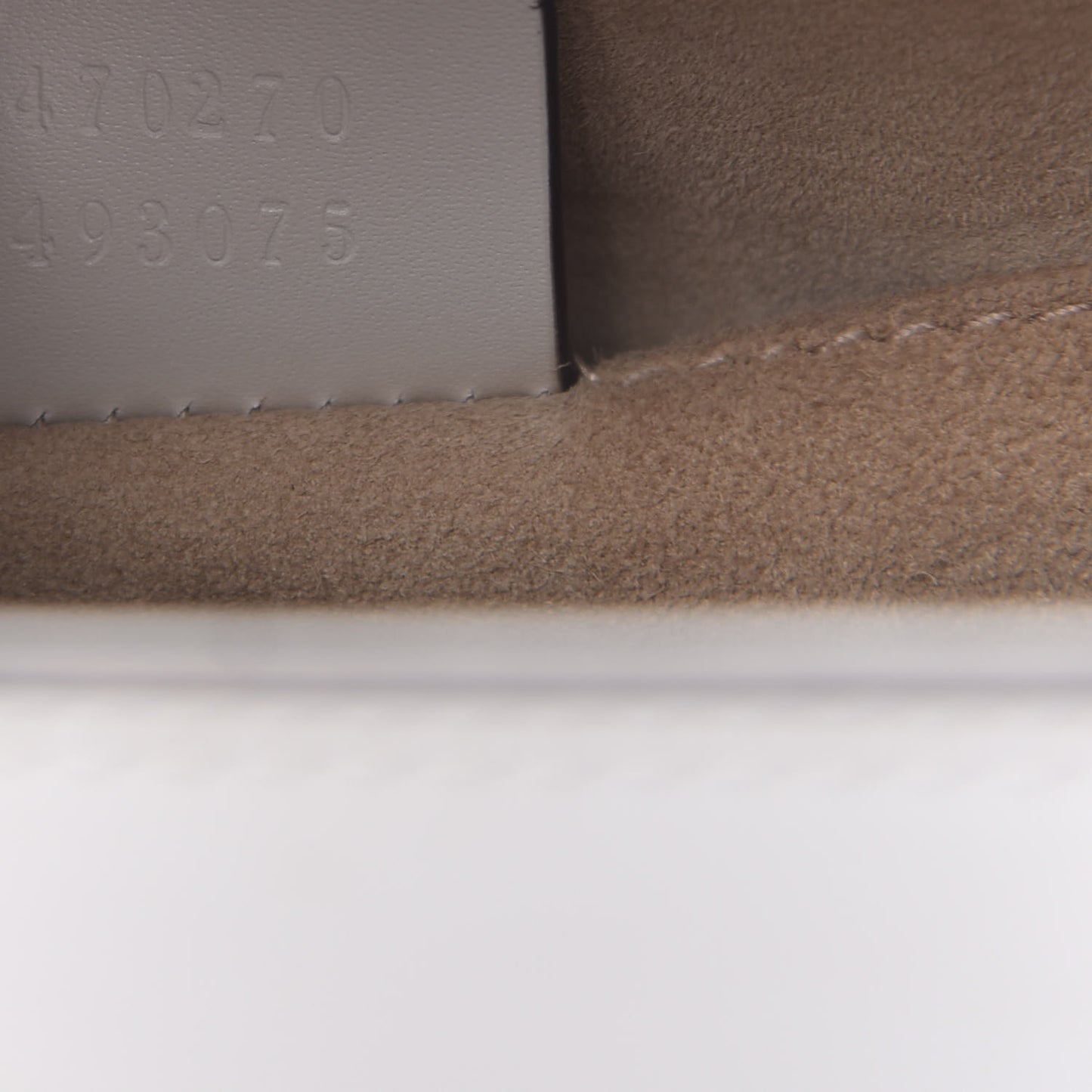 Calfskin Mini Sylvie Top Handle Bag White