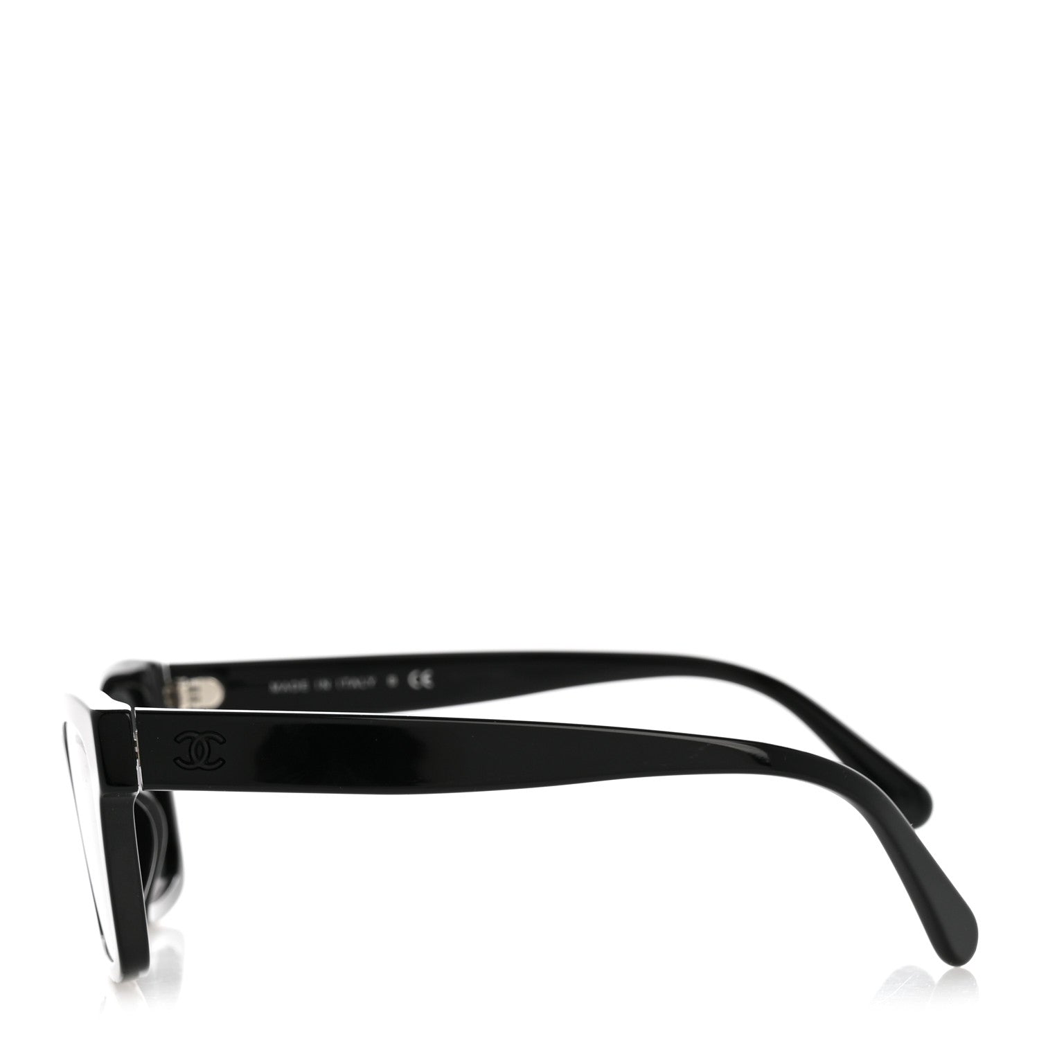Chanel Acetate Polarized Square Sunglasses 5417-A Black 3 of 8