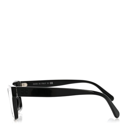 Chanel Acetate Polarized Square Sunglasses 5417-A Black 3 of 8
