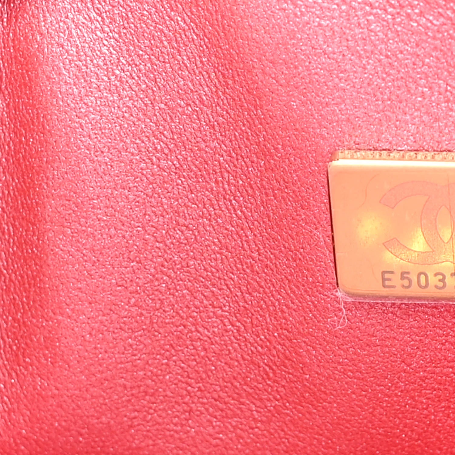 Chanel Iridescent Caviar Quilted Medium Double Flap Pink 6 of 9