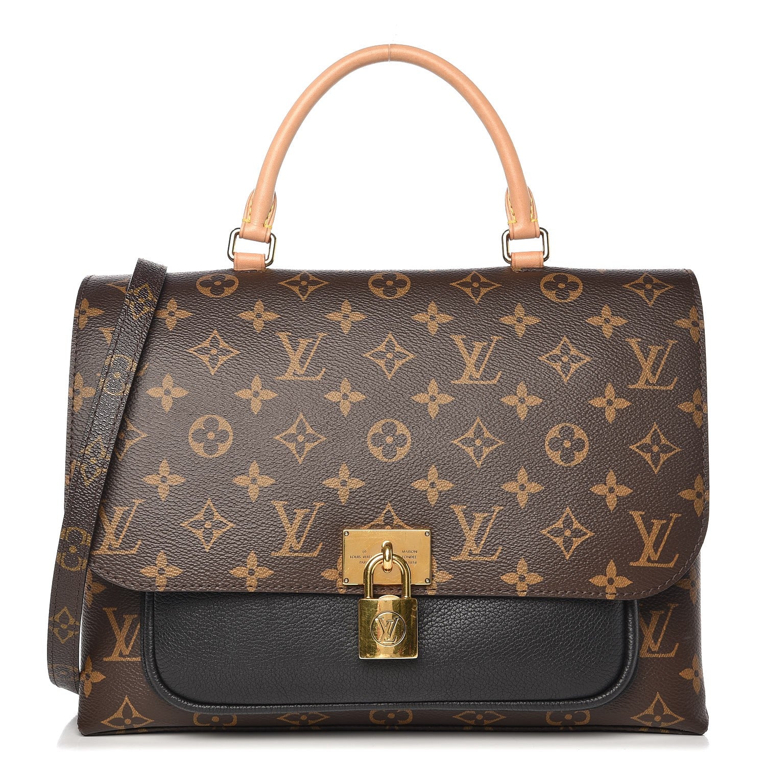 Louis Vuitton Monogram Marignan Black 1 of 8