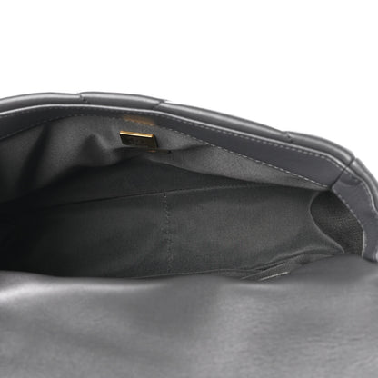 Chanel Lambskin Quilted Medium Chanel 19 Flap Dark Grey 5 of 9