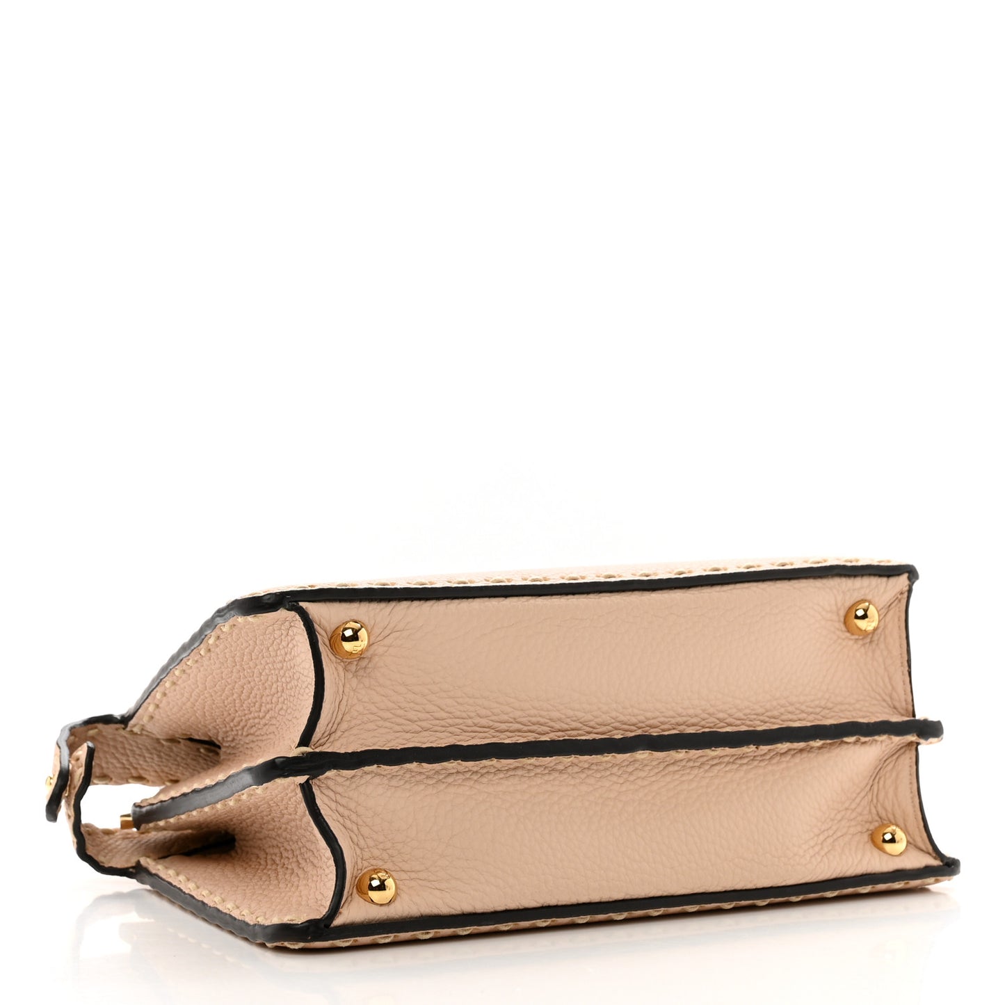 Cuoio Romano Selleria Chamois Small Peekaboo I SEE U Satchel Rosa Plaster
