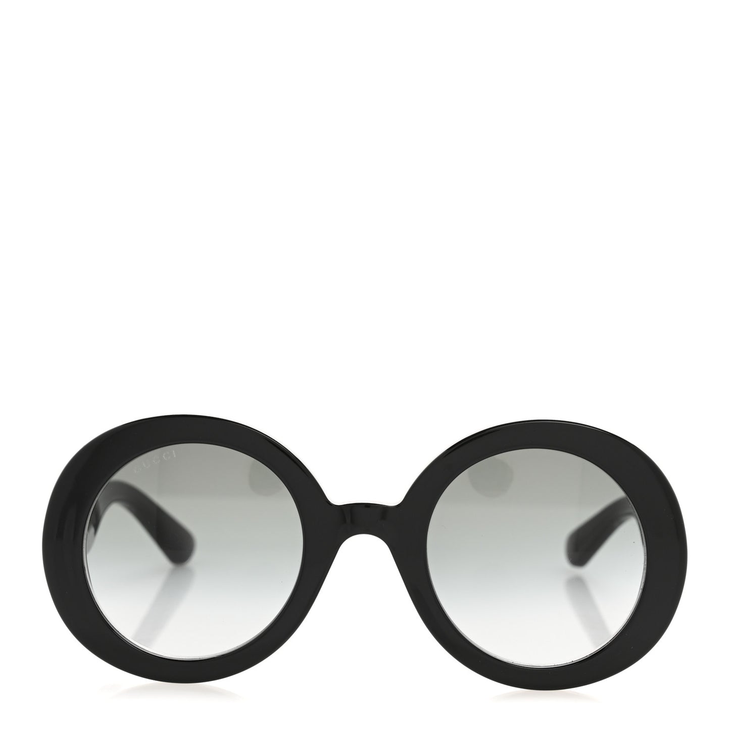 Acetate Round GG Sunglasses GG0319S Black