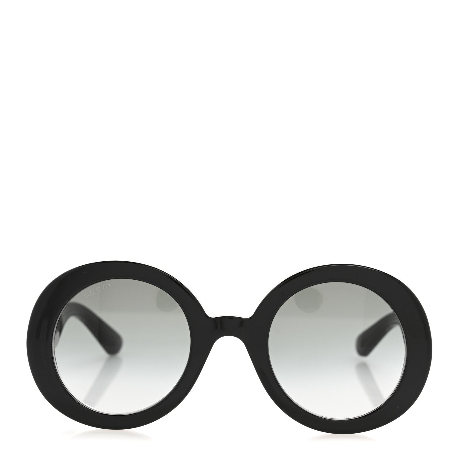 Gucci Acetate Round GG Sunglasses GG0319S Black 2 of 8