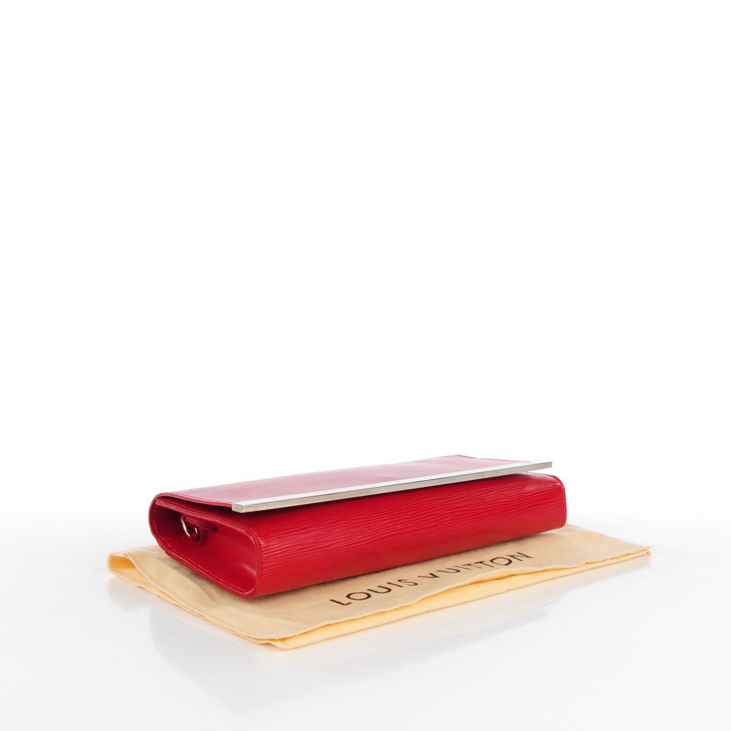 Epi Sevigne Clutch Carmine