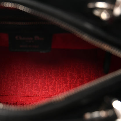 Christian Dior Lambskin Cannage Medium Lady Dior Black 5 of 9