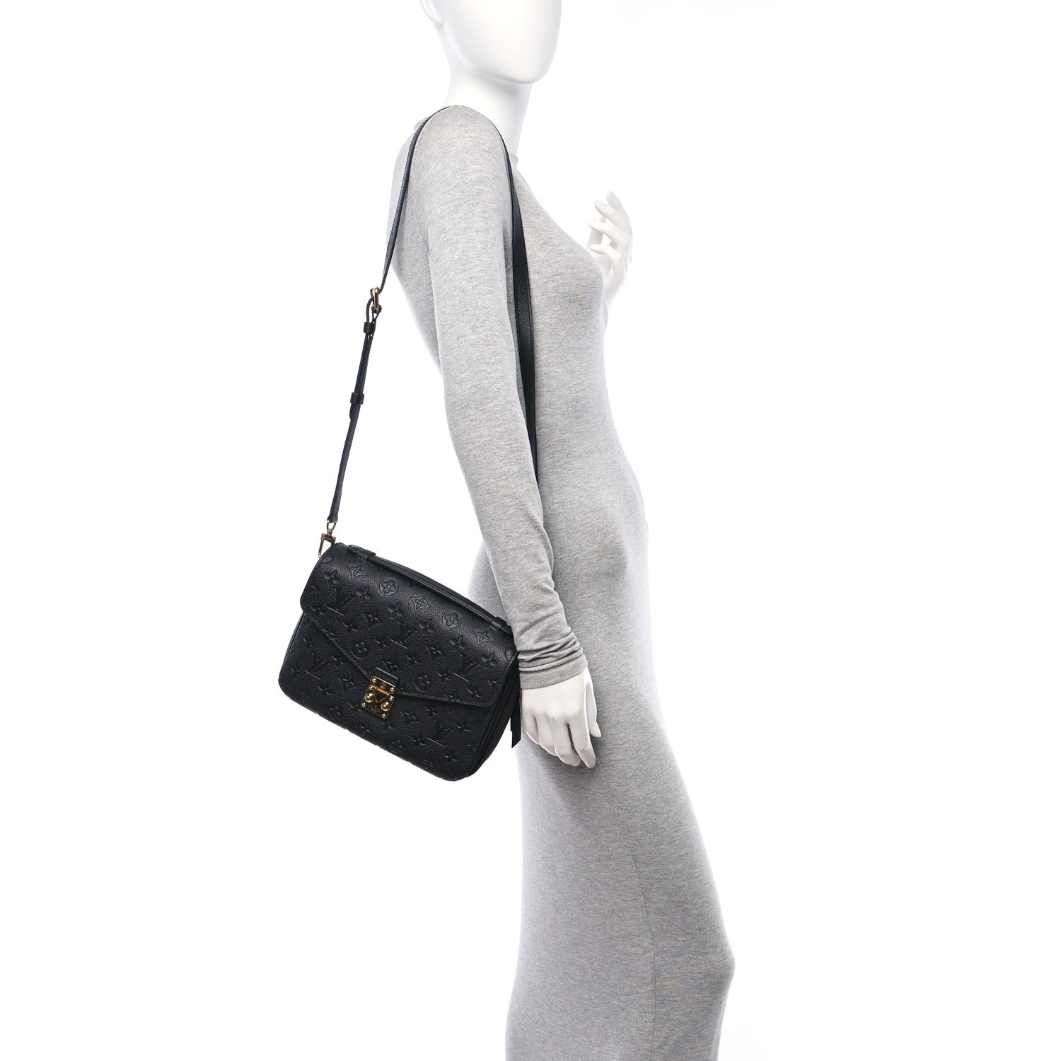 Louis Vuitton Empreinte Pochette Metis Black 2 of 8