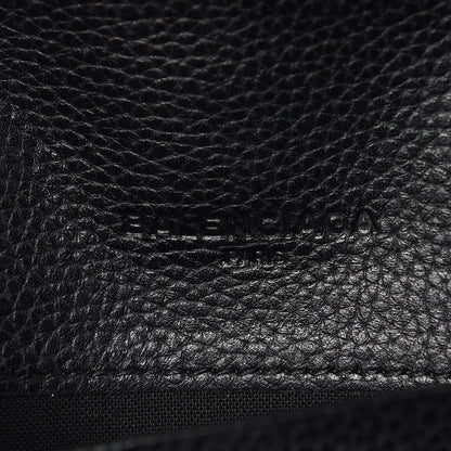 Balenciaga Grained Calfskin Classic Gold Hardware Money Wallet Black 8 of 9