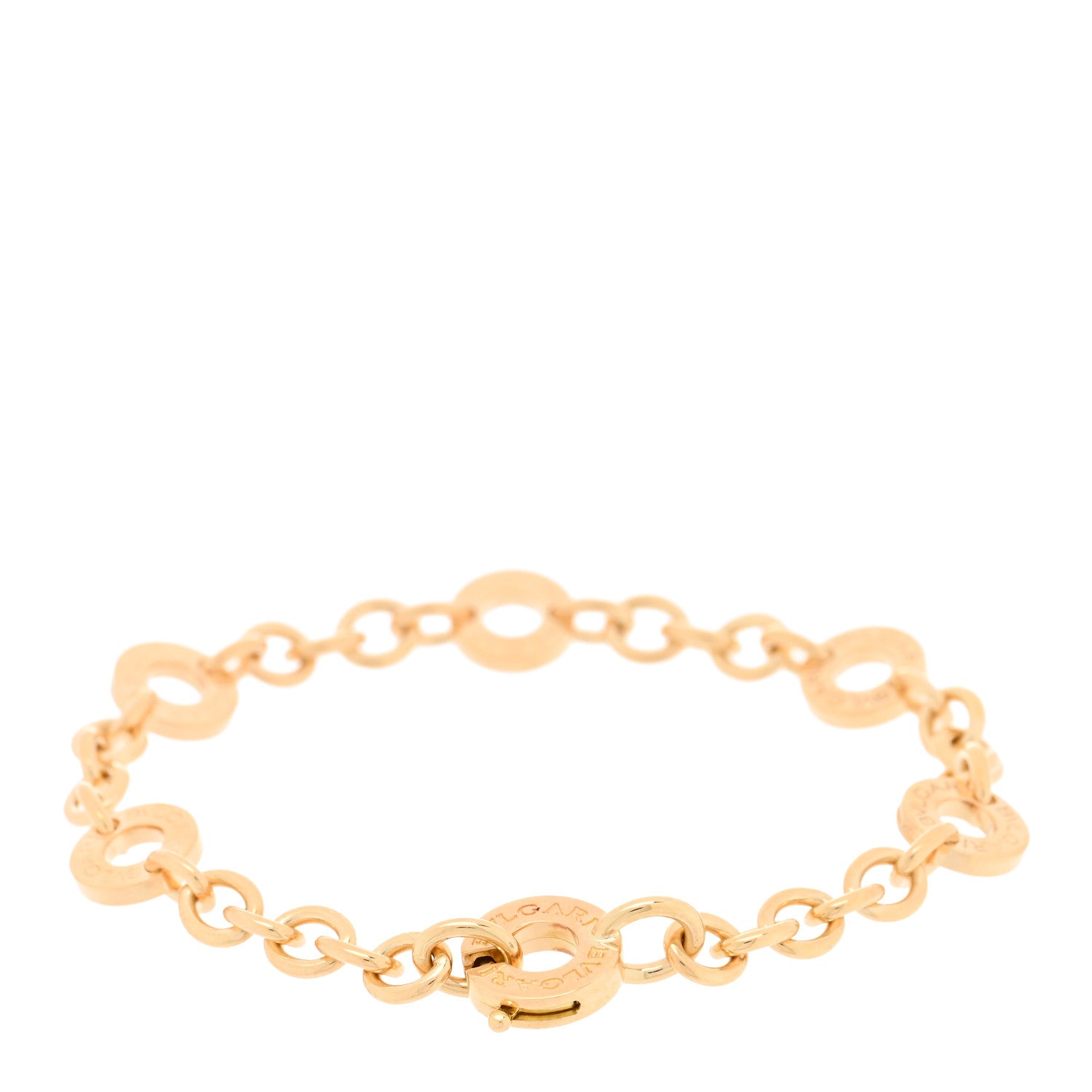 Bulgari 18K Yellow Gold BVLGARI BVLGARI Chain Bracelet 2 of 3