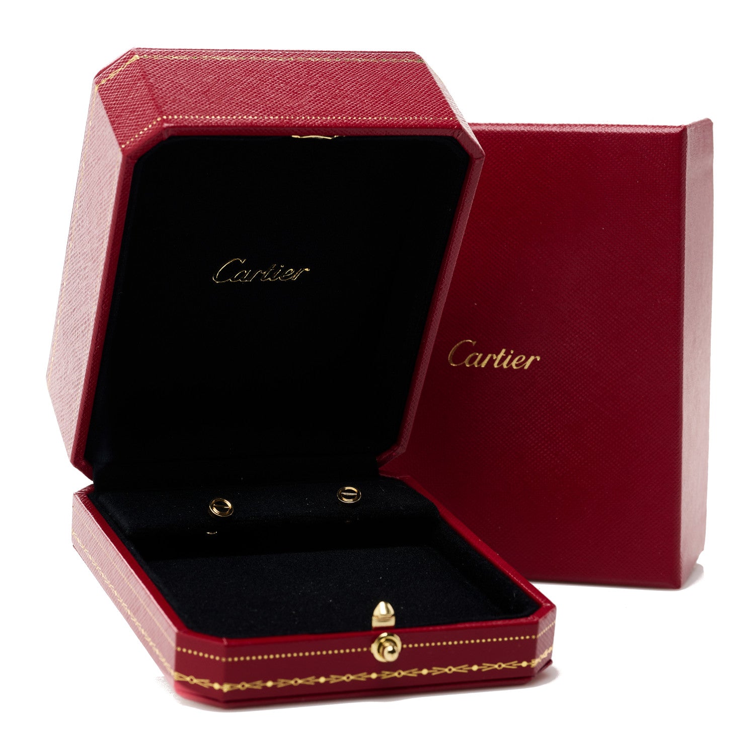 Cartier 18K Yellow Gold LOVE Earrings 5 of 5