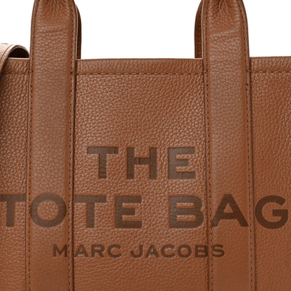 Marc Jacobs Grained Calfskin Mini The Tote Bag Argan Oil 9 of 16
