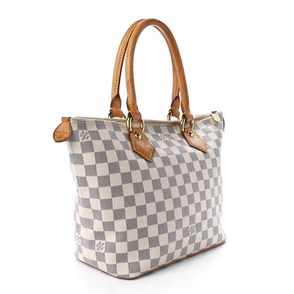 Louis Vuitton Damier Azur Saleya PM 3 of 9