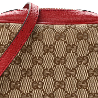 Gucci Monogram Mini Bree Messenger Bag Red 8 of 10