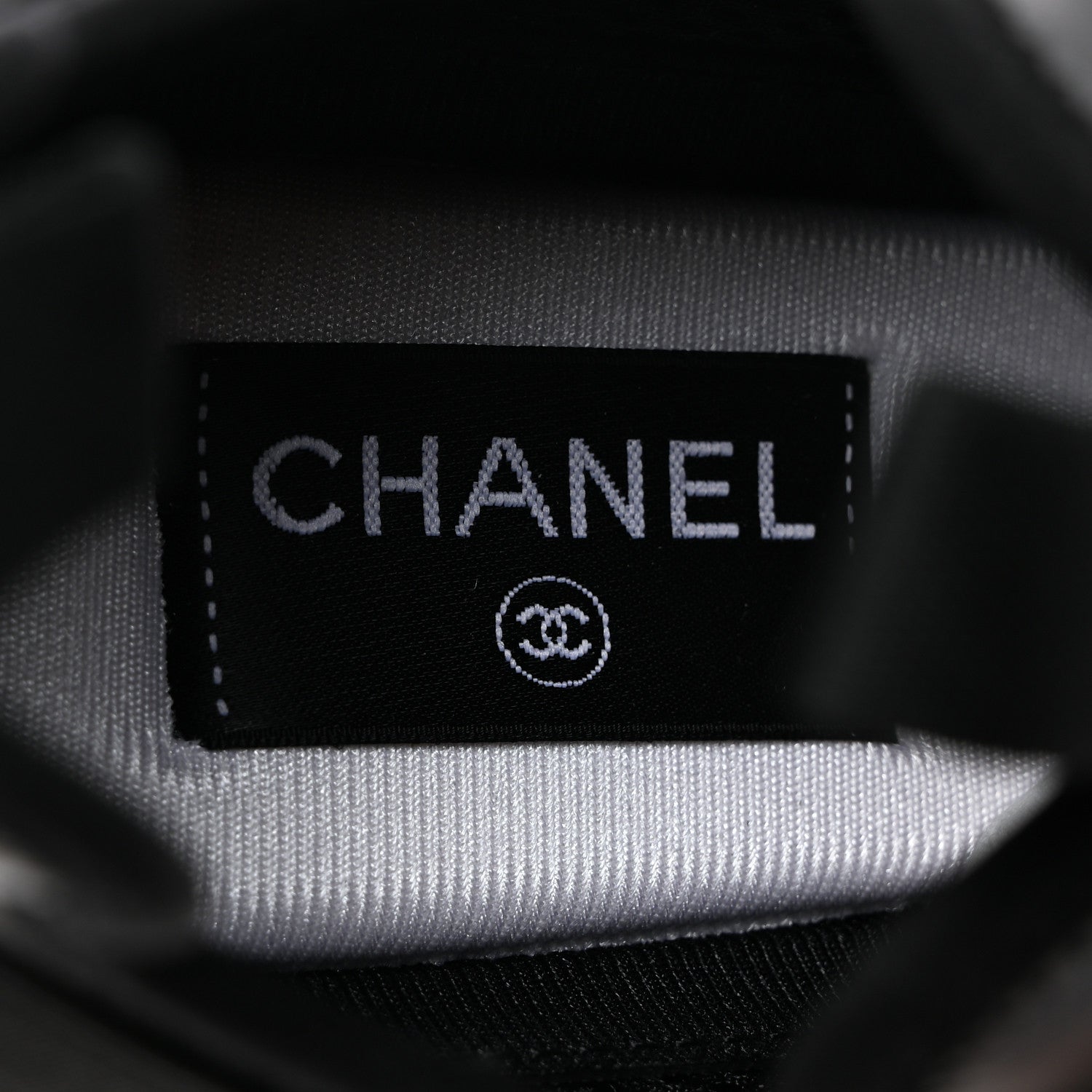 Chanel Suede Calfskin Nylon Grosgrain CC Sneakers 41 Gray 6 of 9