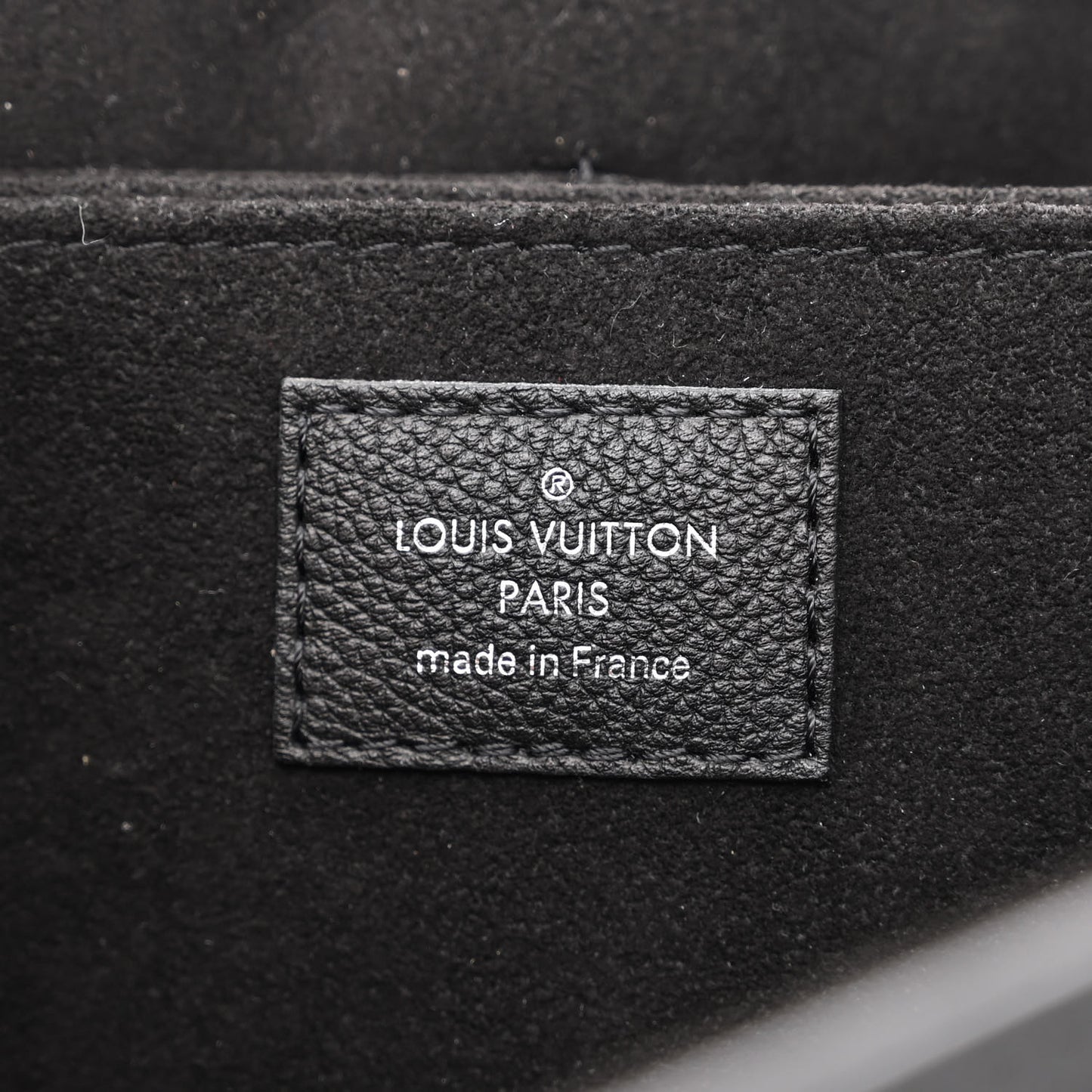 Soft Calfskin My Lockme Top Handle Vanille Black