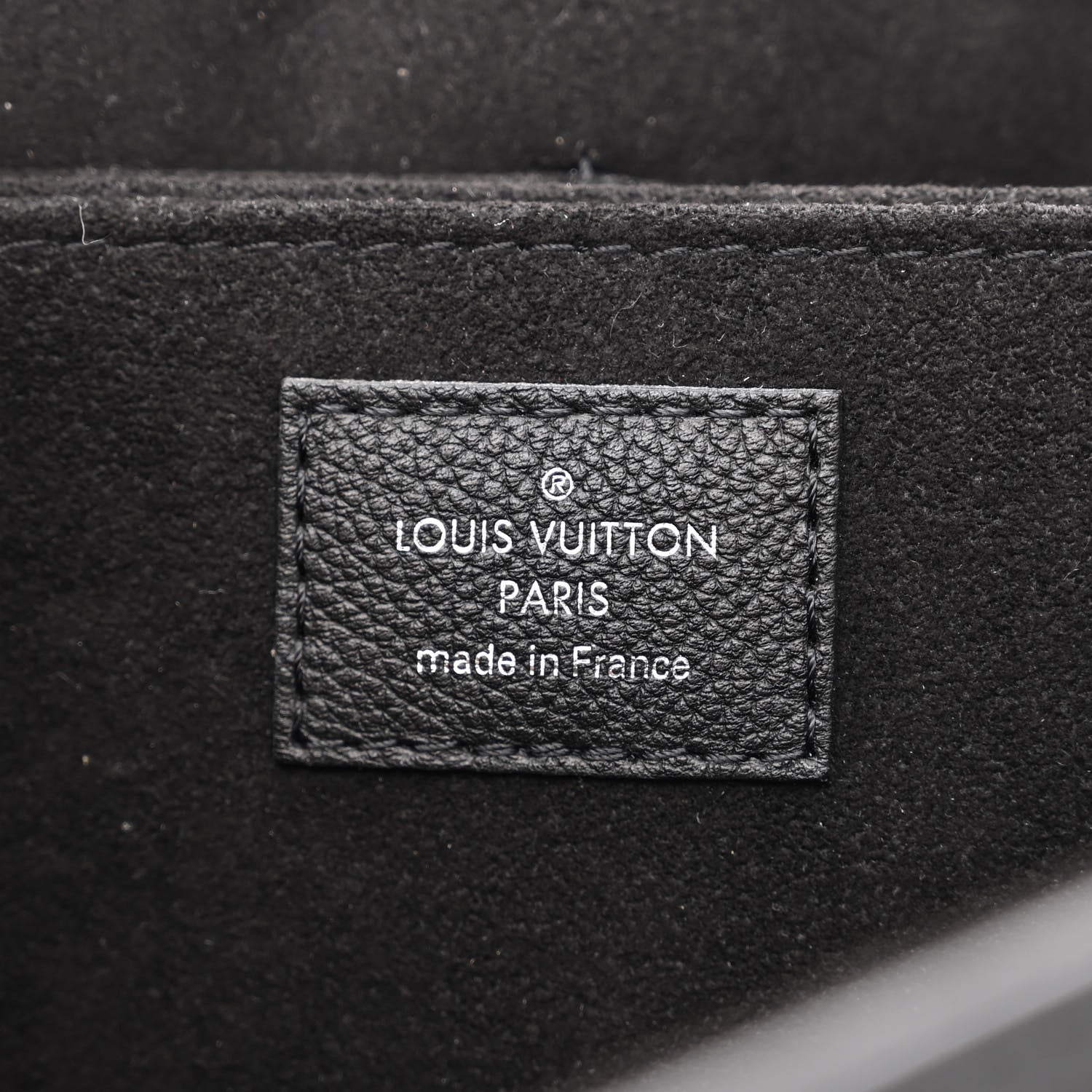 Louis Vuitton Soft Calfskin My Lockme Top Handle Vanille Black 6 of 11