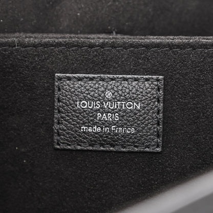 Louis Vuitton Soft Calfskin My Lockme Top Handle Vanille Black 6 of 11