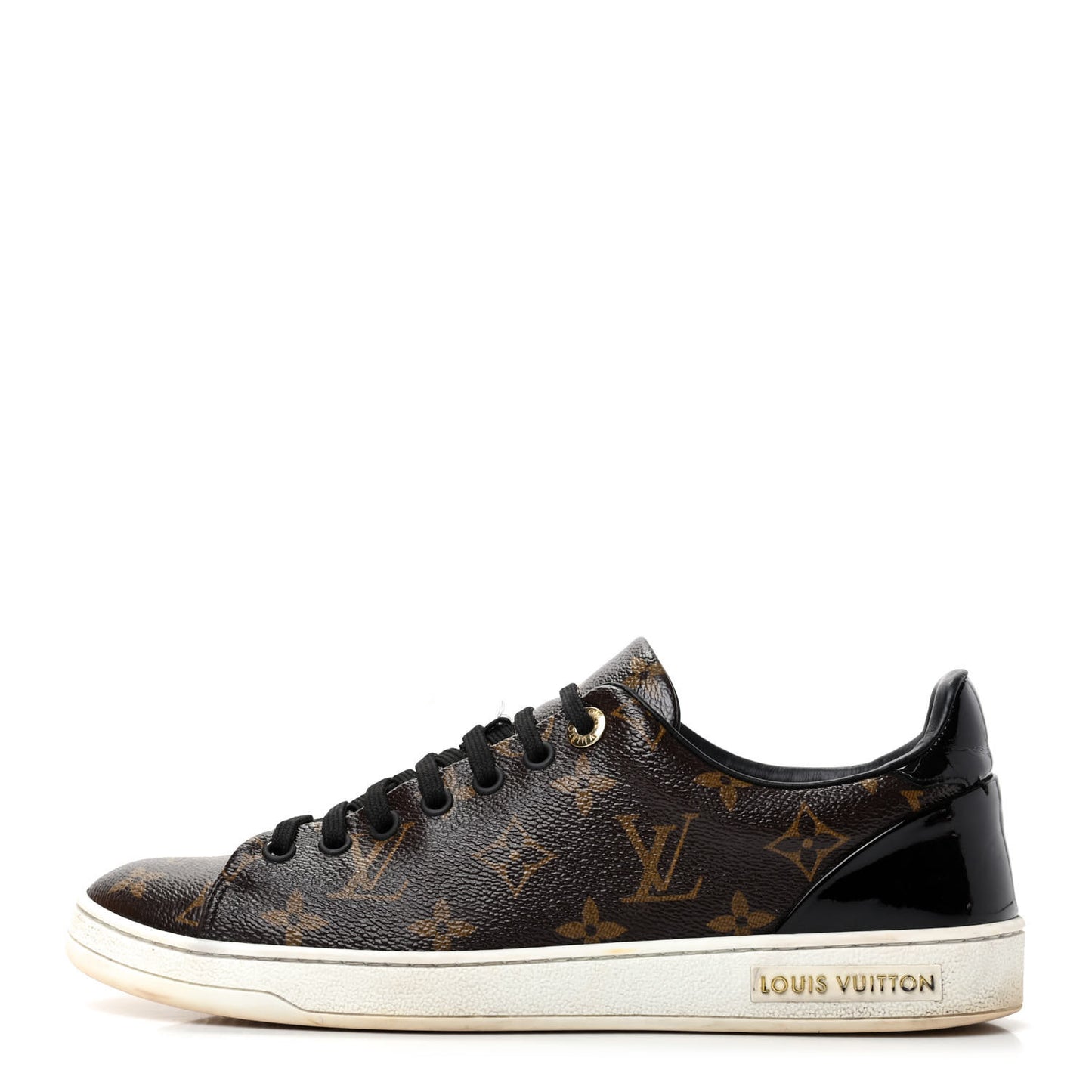 Patent Monogram Frontrow Sneakers 39