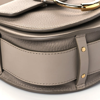 Chloe Grained Calfskin Small Tess Bag Motty Grey 9 of 10