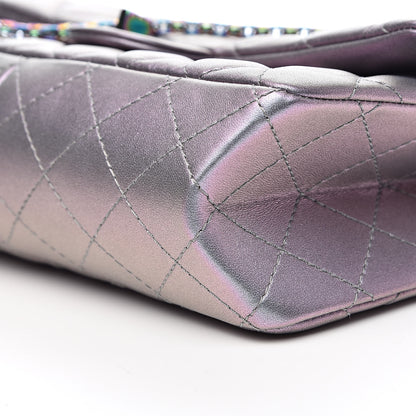 Chanel Iridescent Lambskin Quilted 2.55 Reissue 226 Flap Light Purple 9 of 11