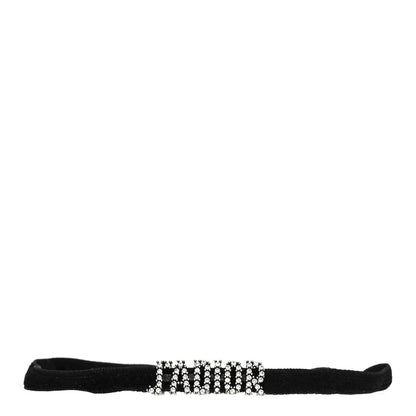 Christian Dior Velvet Crystal J’Adior Choker Necklace Black 1 of 4