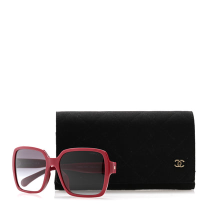 Chanel Acetate Square Sunglasses 5408-A Pink 8 of 8