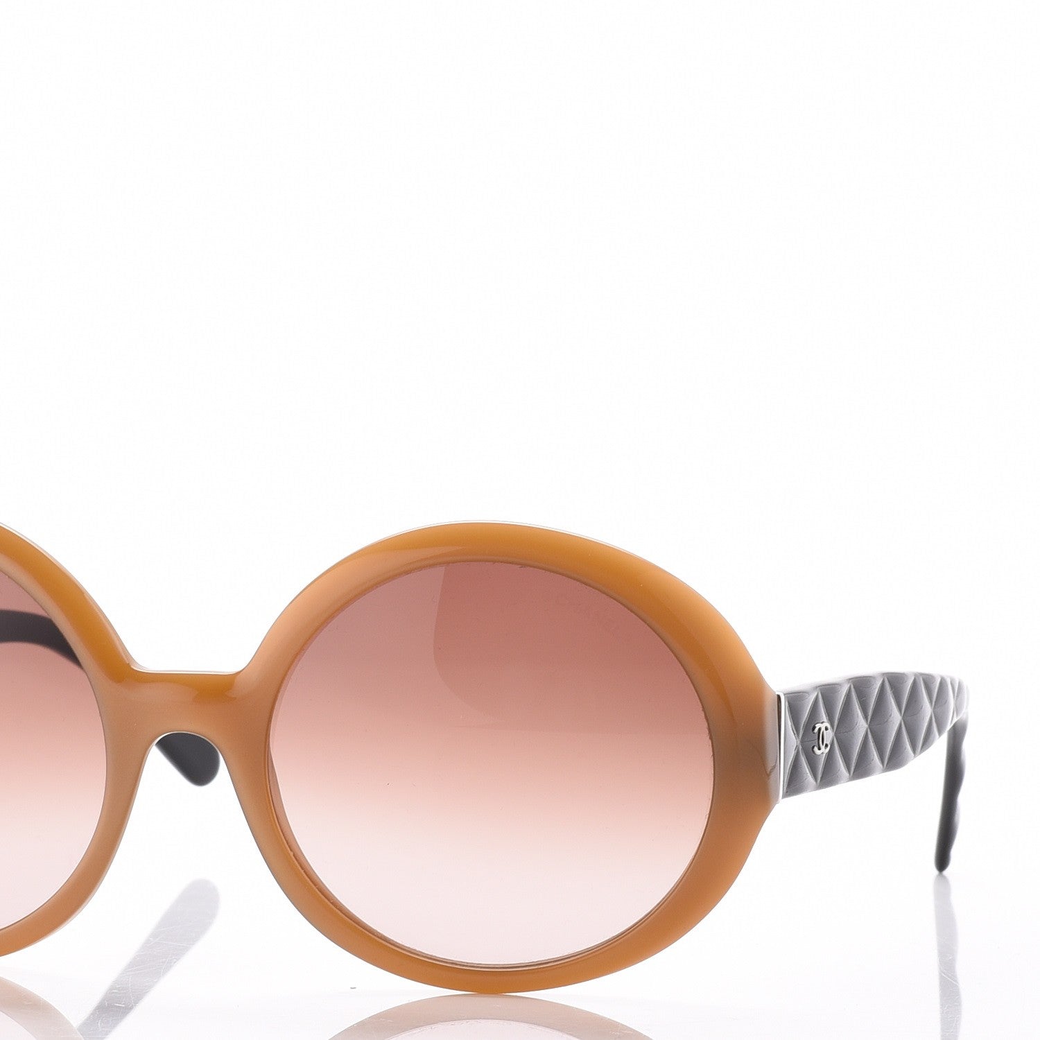 Chanel Quilted CC Mod Sunglasses 5120 Brown 7 of 8