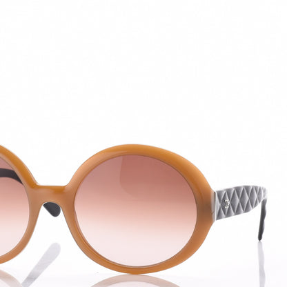 Chanel Quilted CC Mod Sunglasses 5120 Brown 7 of 8