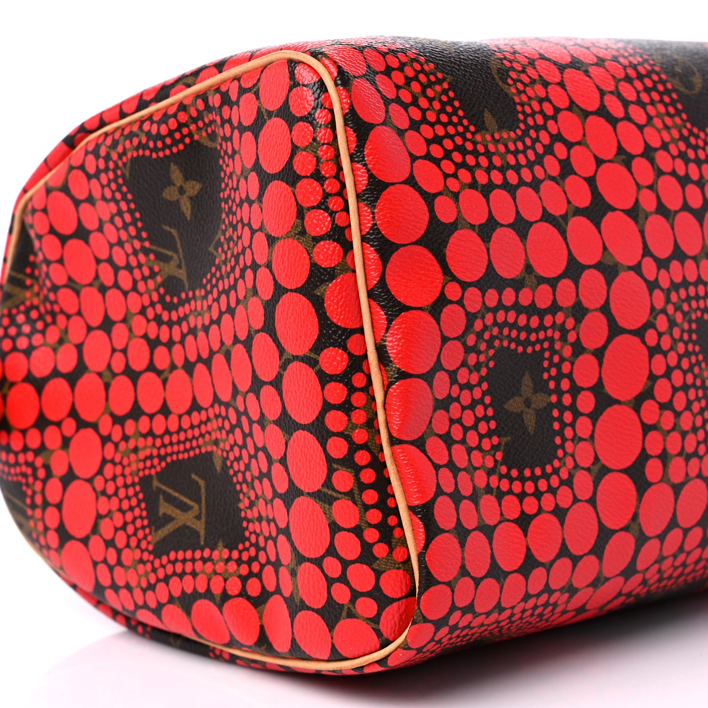 Monogram Kusama Town Speedy 30 Red