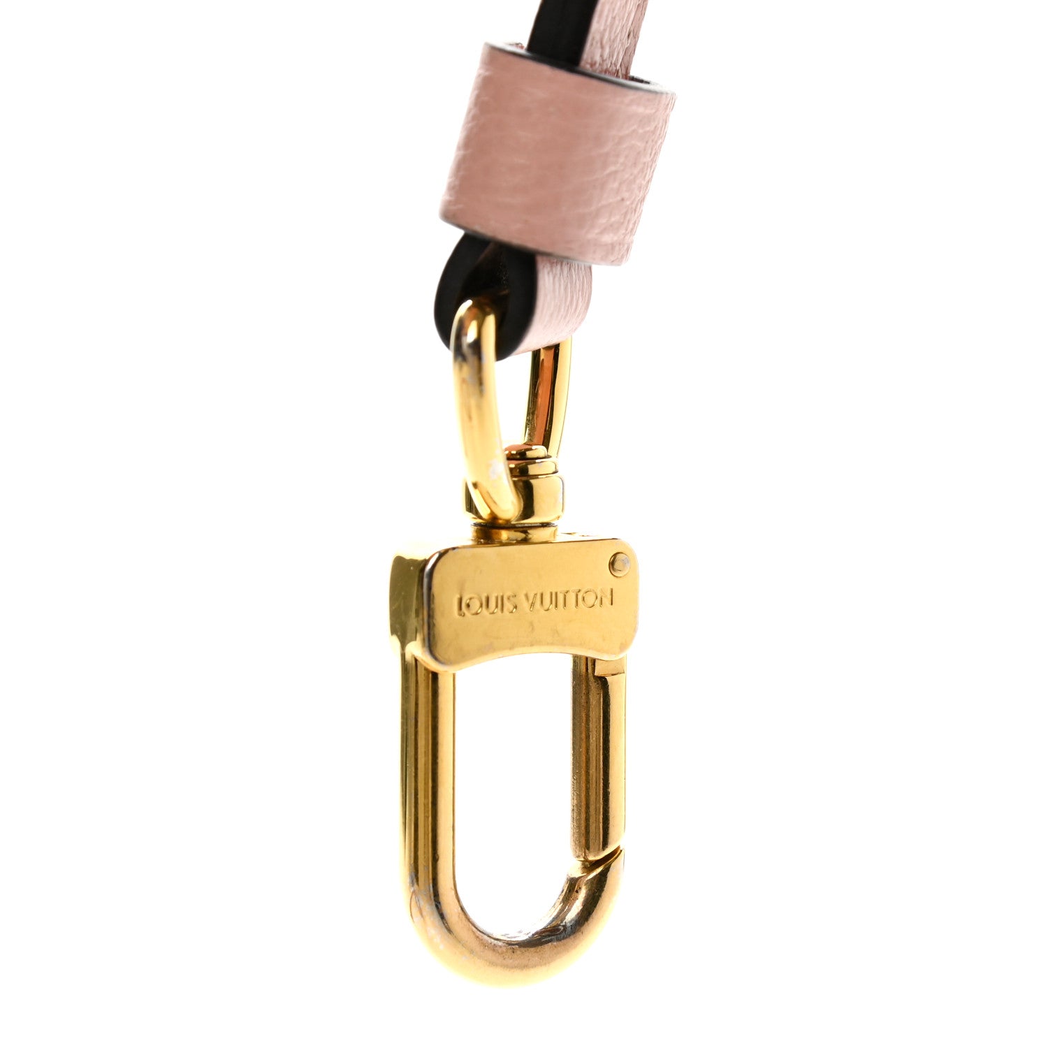 Louis Vuitton Calfskin 16mm Adjustable Shoulder Strap Rose Poudre 3 of 7