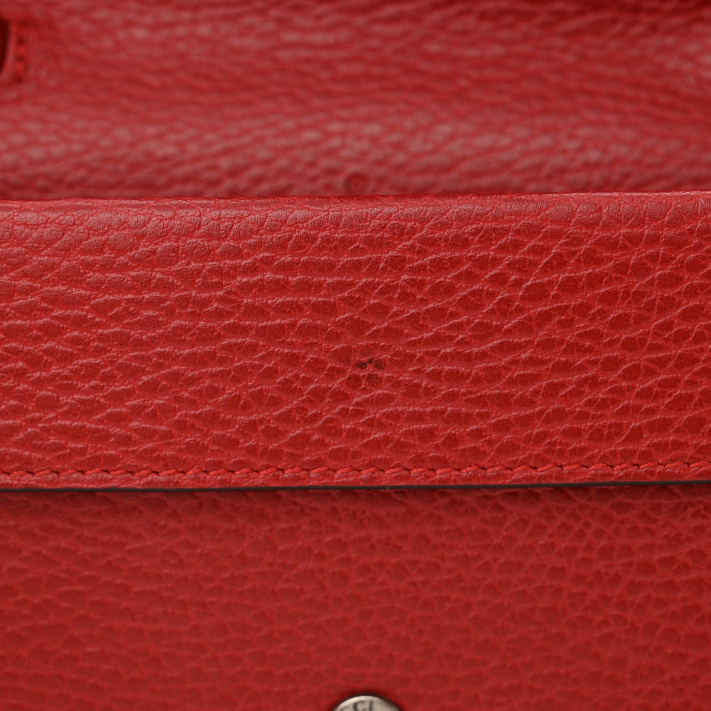 Calfskin Super Mini Dionysus Shoulder Bag Hibiscus Red