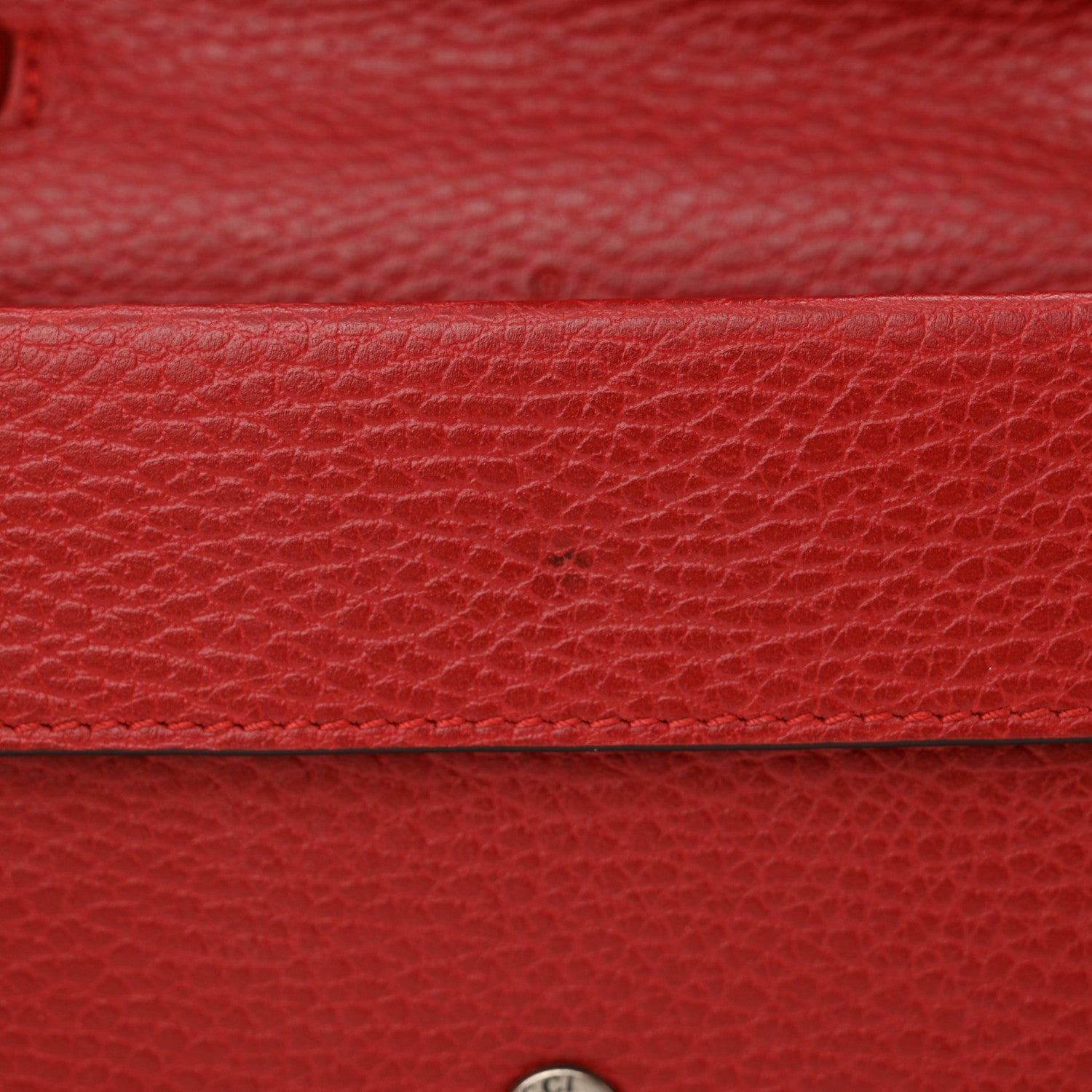 Gucci Calfskin Super Mini Dionysus Shoulder Bag Hibiscus Red 7 of 10