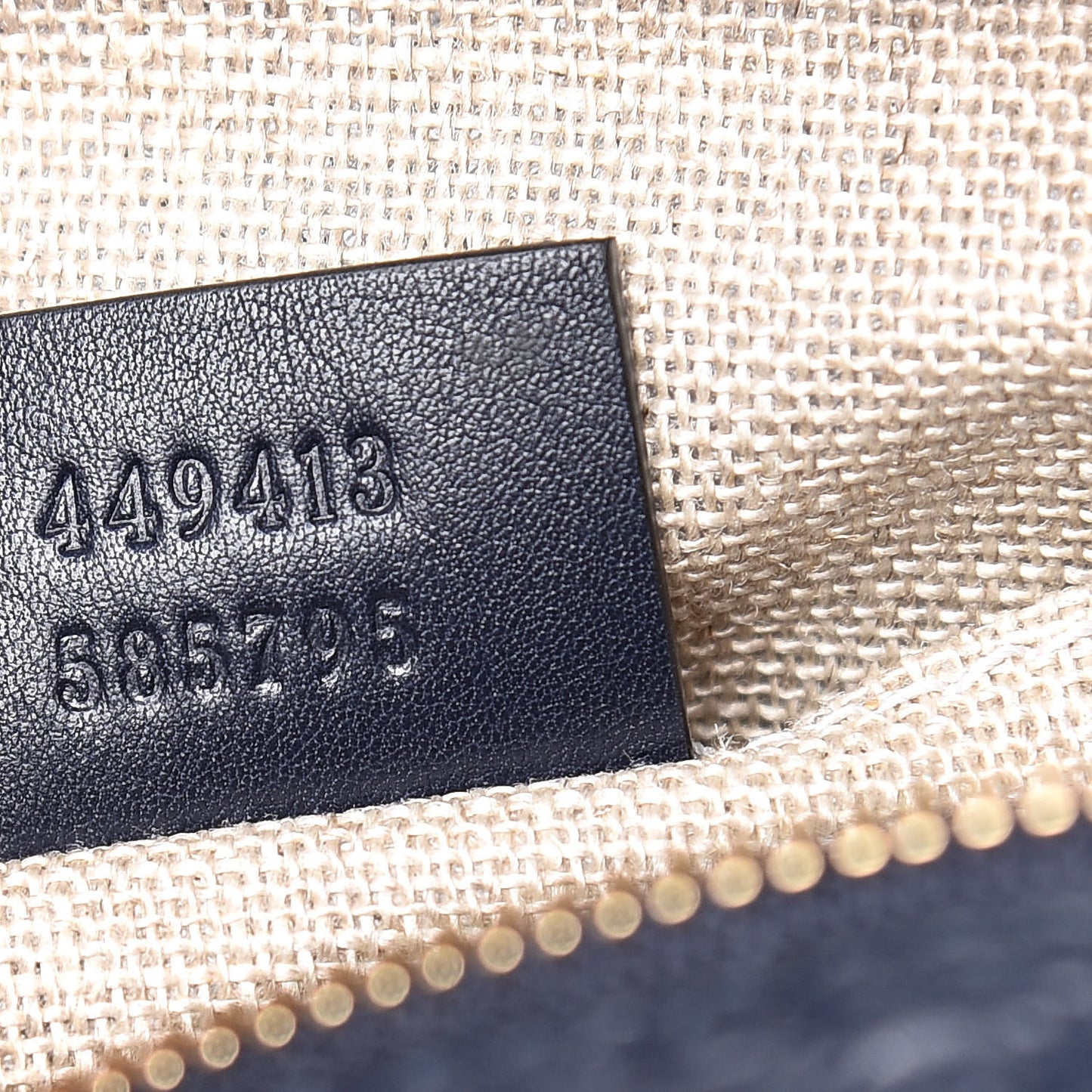 Soft Microguccissima Mini Bree Messenger Bag Blue