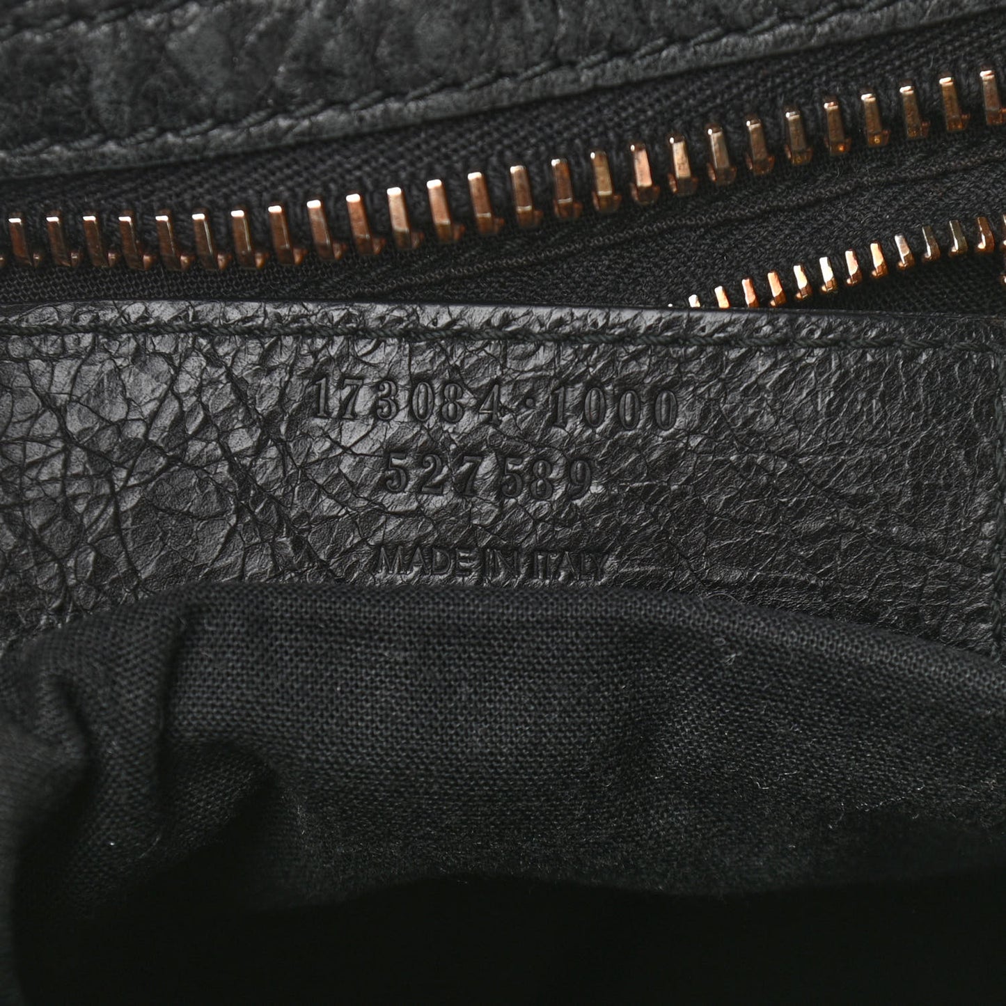 Agneau Giant 21 Rose Gold Hardware City Black