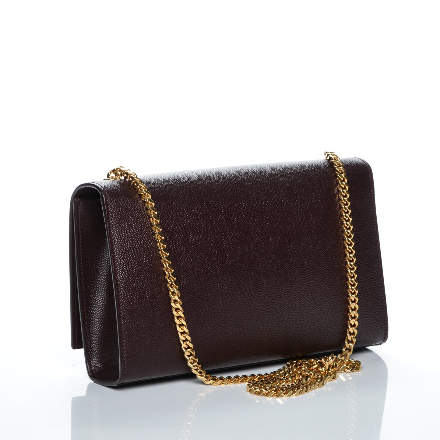 Grain De Poudre Medium Classic Monogram Kate Satchel Amaranto
