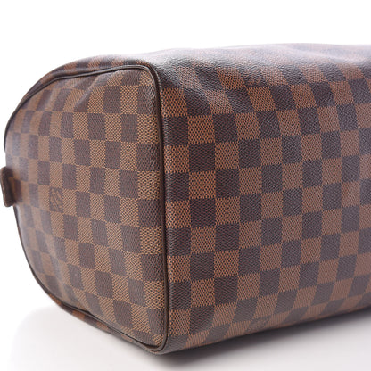 Louis Vuitton Damier Ebene Speedy 30 9 of 14