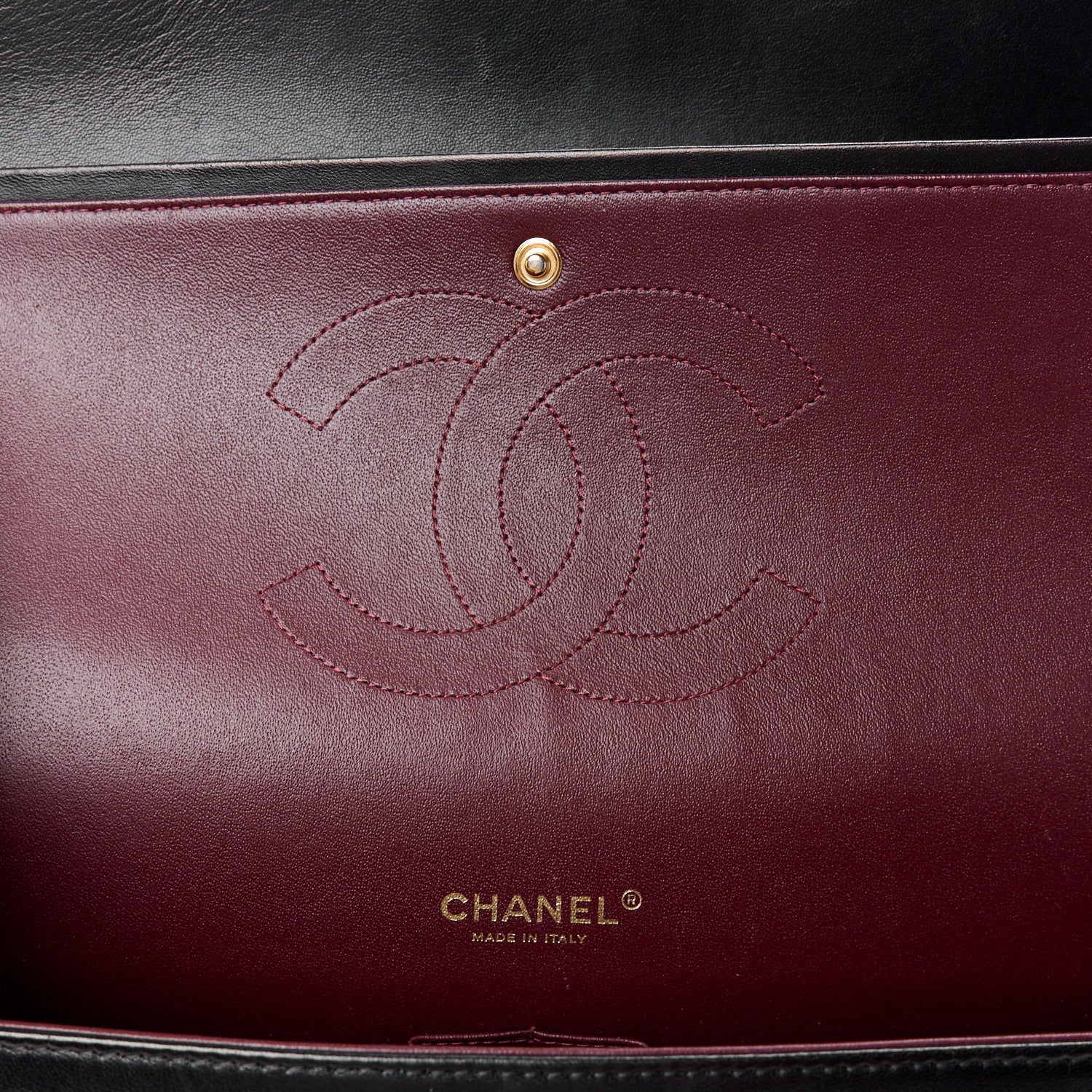 Chanel Lambskin Quilted Maxi Double Flap Black 6 of 11
