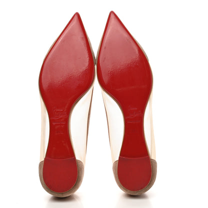 Christian Louboutin Veau Velours Rete Galativi Flats 38.5 Courtisane 5 of 14